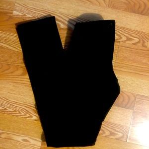 Jbrand, black jeans, black straight leg basic
